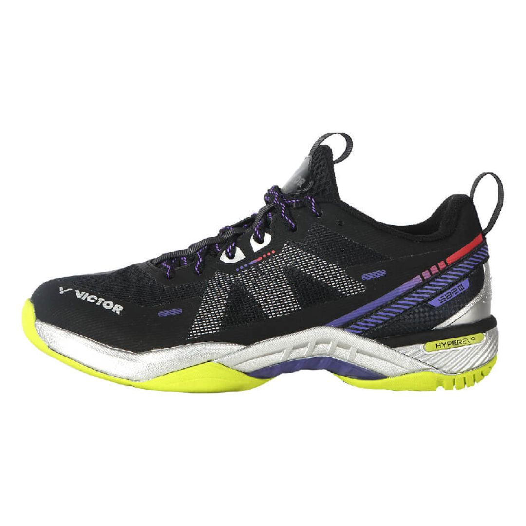 Victor S82III-C Black Court Shoe
